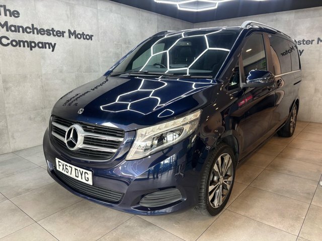 Mercedes-Benz V Class 2018 2.2 V220d Bluetec Sport G-tronic Euro 6 Ss FX67DYG Blue #6