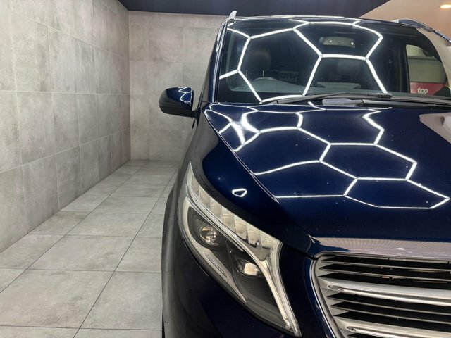 Mercedes-Benz V Class 2018 2.2 V220d Bluetec Sport G-tronic Euro 6 Ss FX67DYG Blue #4