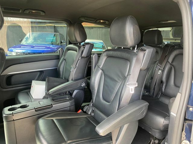 Mercedes-Benz V Class 2018 2.2 V220d Bluetec Sport G-tronic Euro 6 Ss Blue #3