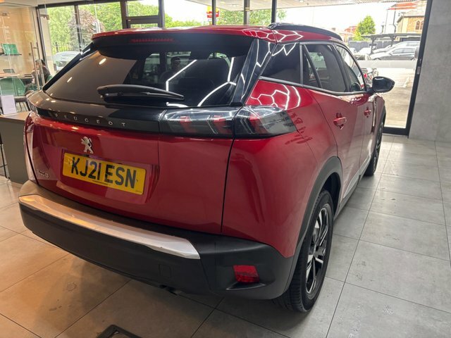 Peugeot 2008 2021 1.2 Puretech Allure Premium Euro 6 Ss KJ21ESN Red #5