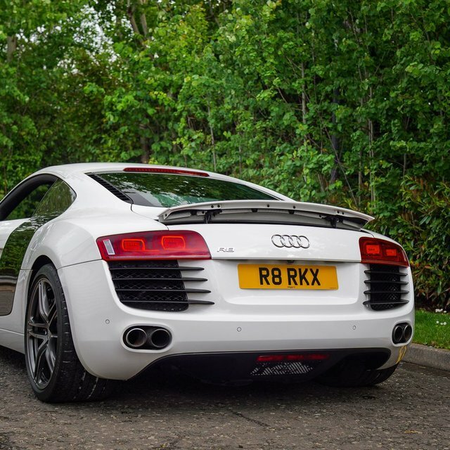 Audi R8 4.2 Fsi V8 Coupe Quattro Euro 4 White #6