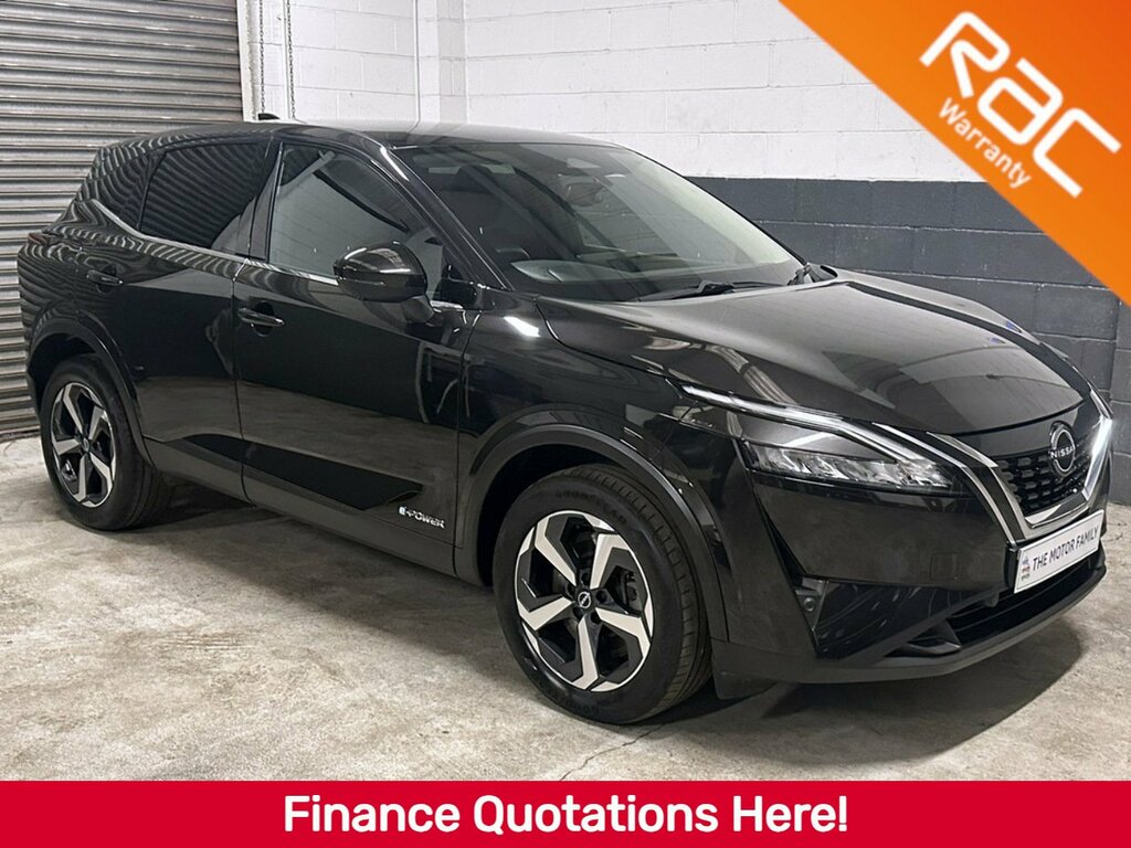 Nissan Qashqai 1.5 E-power N-connecta KY23FBB Black