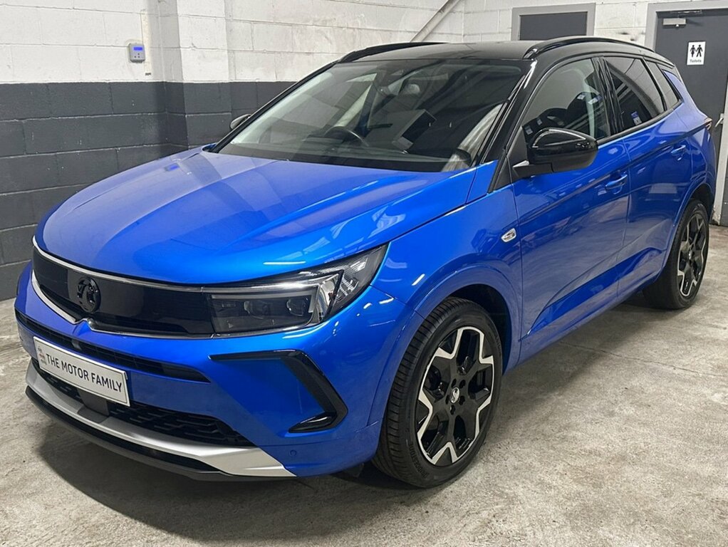 Vauxhall Grandland 1.2 Turbo Ultimate DG23WWR Blue #4