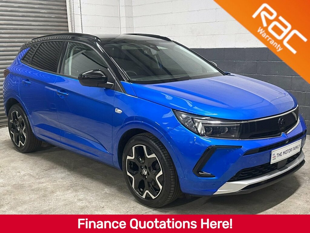 Vauxhall Grandland 1.2 Turbo Ultimate DG23WWR Blue