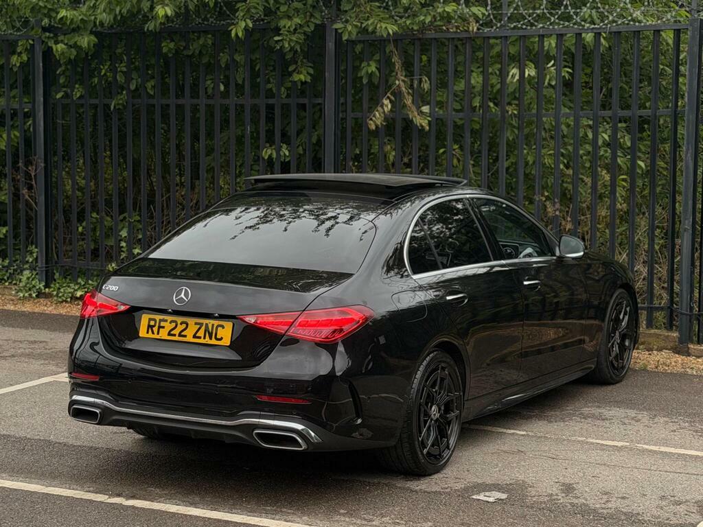 Mercedes-Benz C Class Coupe Blue #18