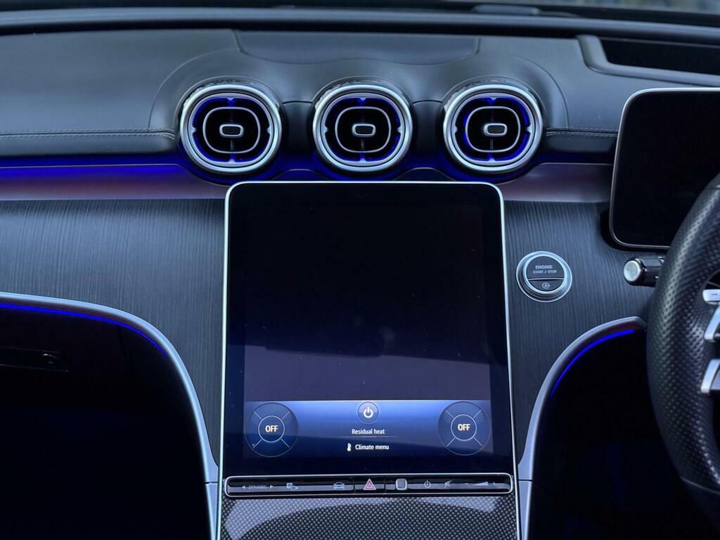 Mercedes-Benz C Class Coupe Blue #27