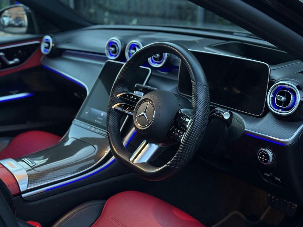 Mercedes-Benz C Class Coupe Blue #22