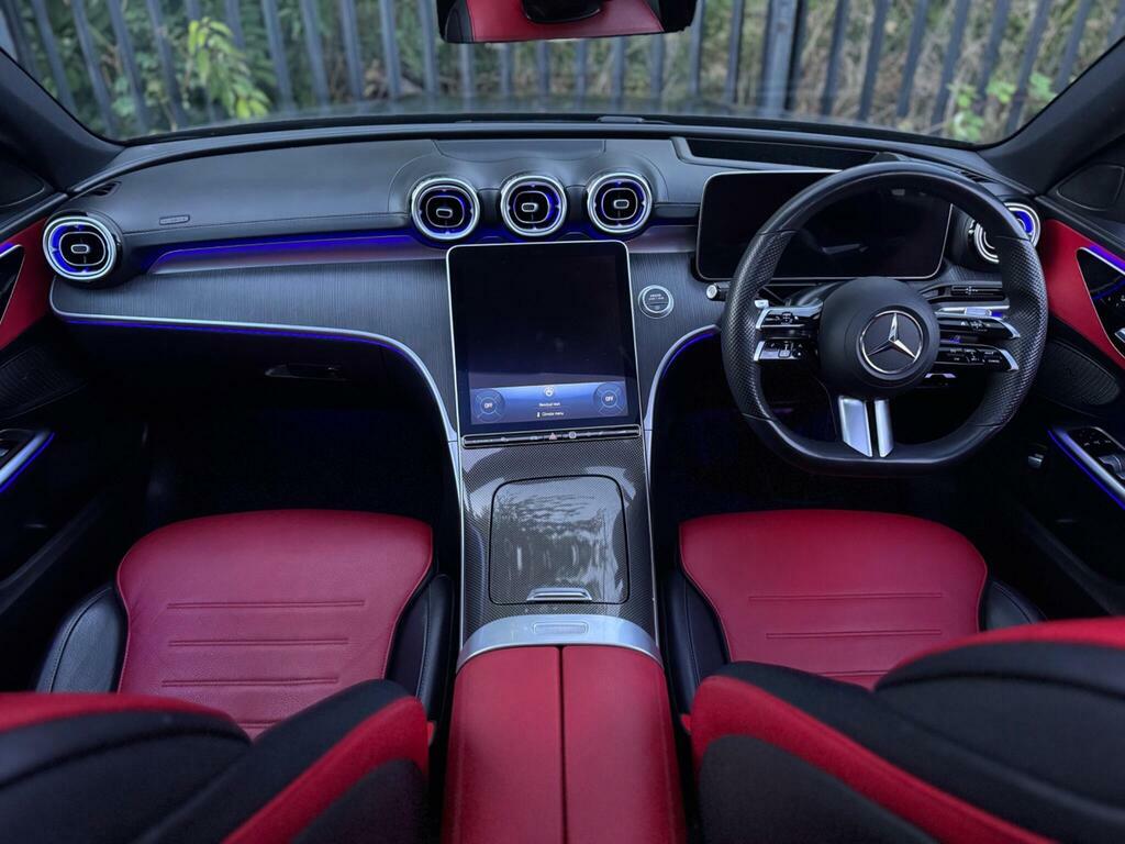 Mercedes-Benz C Class Coupe Blue #26