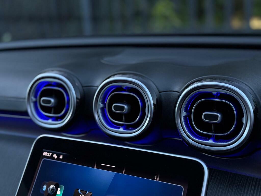 Mercedes-Benz C Class Coupe Blue #28