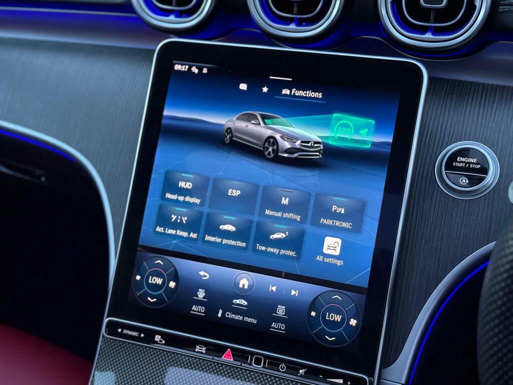 Mercedes-Benz C Class Coupe Blue #35