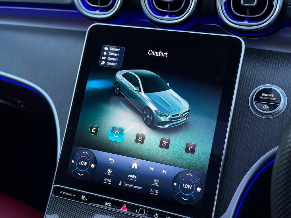 Mercedes-Benz C Class Coupe Blue #36