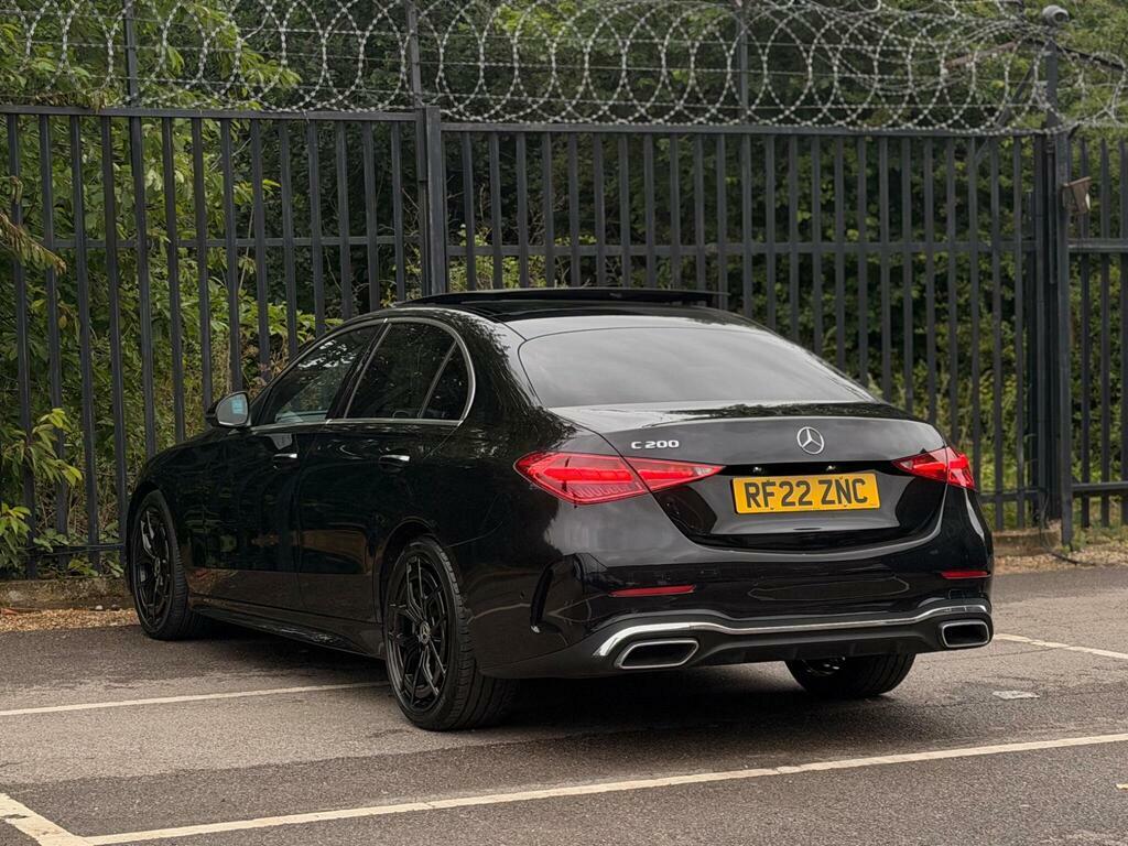 Mercedes-Benz C Class Coupe Blue #19