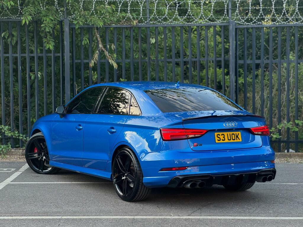 Audi S3 2.0 Tfsi Black Edition S Tronic Quattro Euro 6 S Blue #4