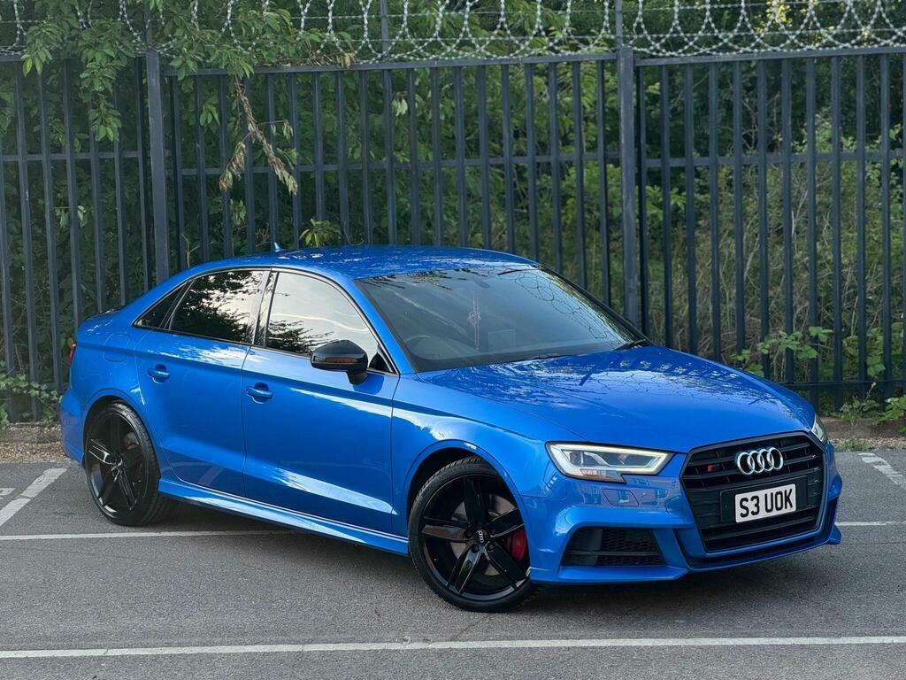 Audi S3 2.0 Tfsi Black Edition S Tronic Quattro Euro 6 S Blue #2
