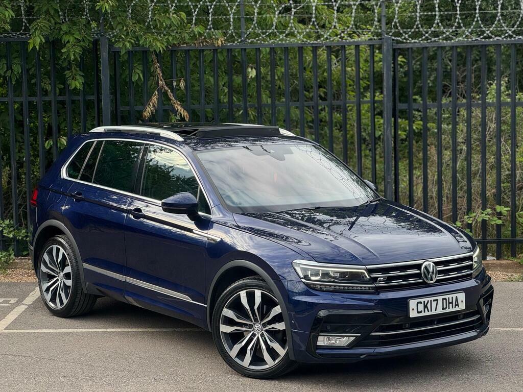 Volkswagen Tiguan 2.0 Tdi Bluemotion Tech R-line Dsg 4Motion Euro 6 CK17DHA Blue #3