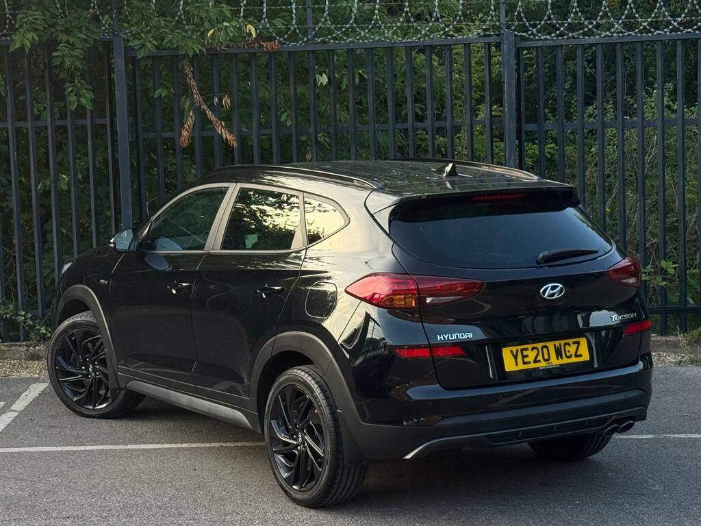 Hyundai Tucson 1.6 T-gdi N Line Dct Euro 6 S S Black #5
