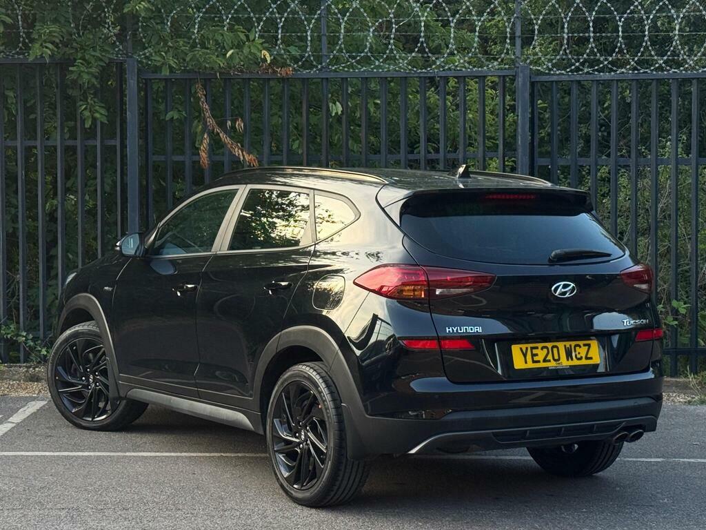 Hyundai Tucson 1.6 T-gdi N Line Dct Euro 6 S S Black #3