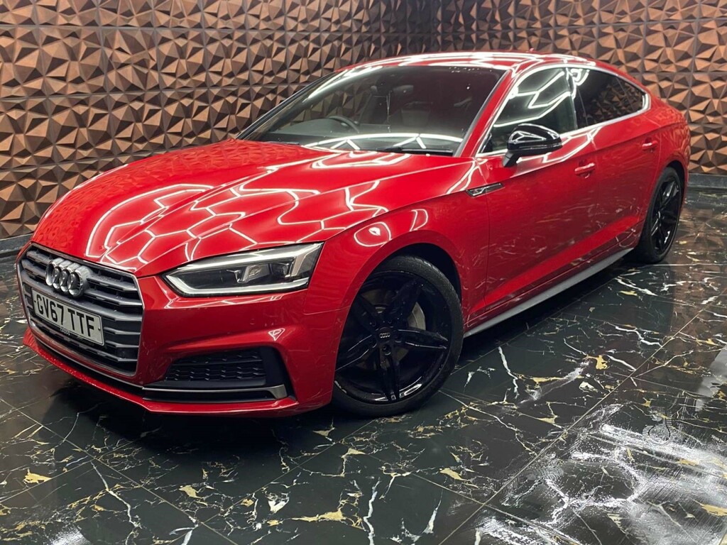 Audi A5 Sportback Tfsi S Line Quattro 4Wd GV67TTF Red #3