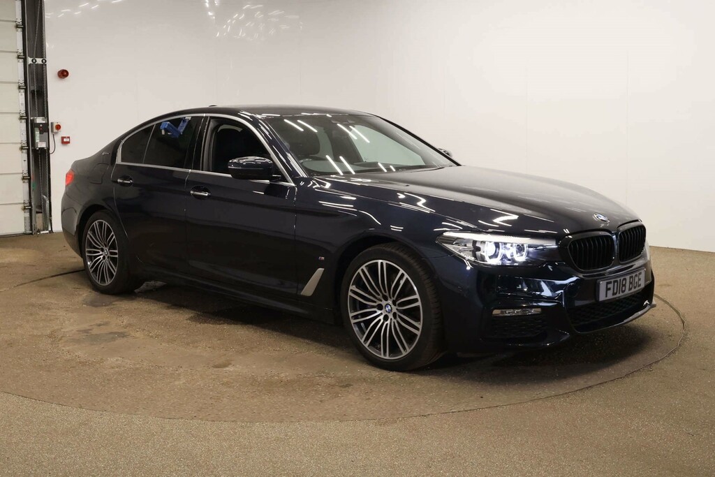 BMW 5 Series 530E M Sport Black