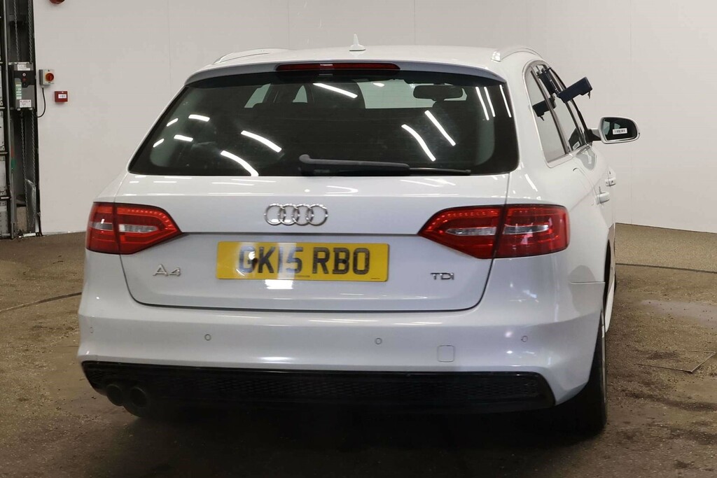 Audi A4 2.0 Tdi S Line Saloon Multitronic Euro Silver #11