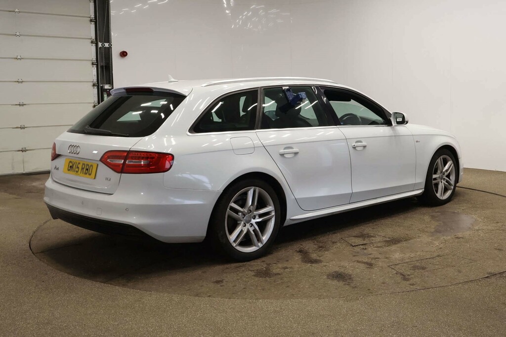 Audi A4 2.0 Tdi S Line Saloon Multitronic Euro Silver #12