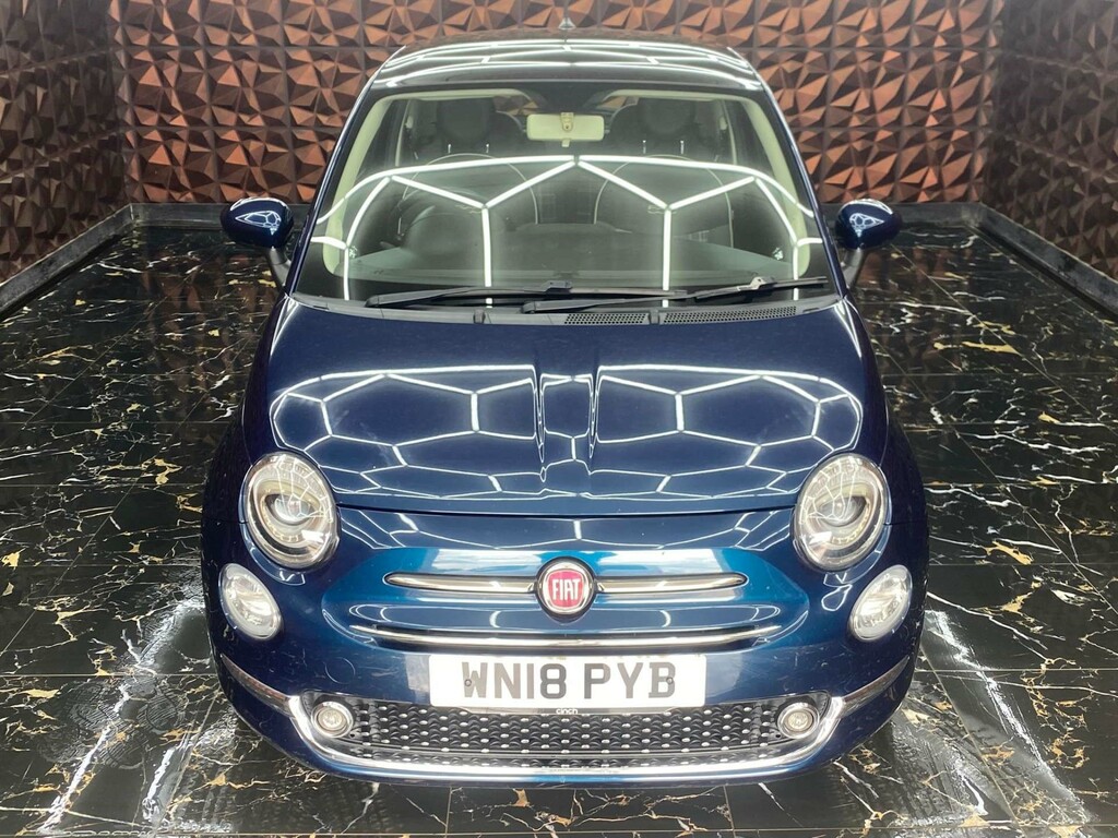 Fiat 500 Lounge Semi-auto Blue #2