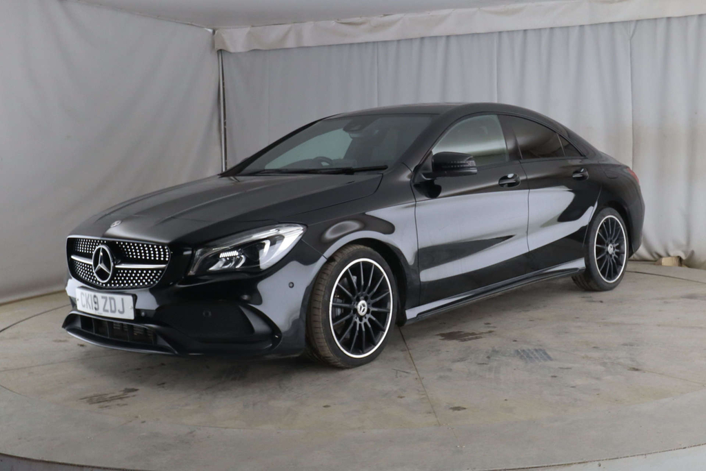 Mercedes-Benz CLA Class Amg Line Night Edition D Black #3