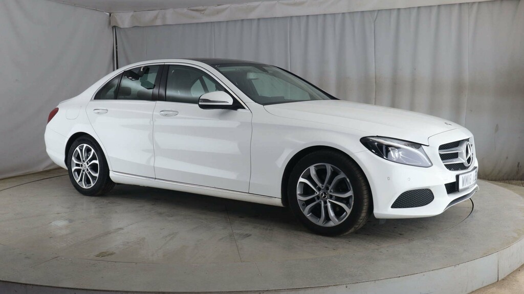 Mercedes-Benz C Class D Sport Premium White #2