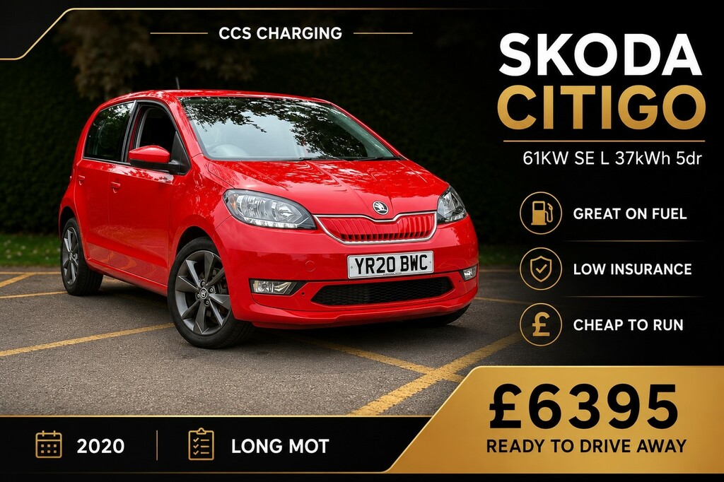 Skoda Citigo Hatchback Red
