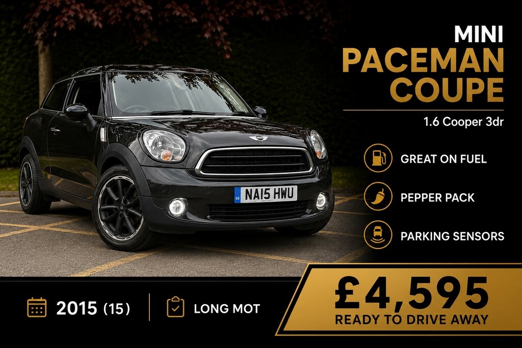 Mini Paceman Coupe Grey