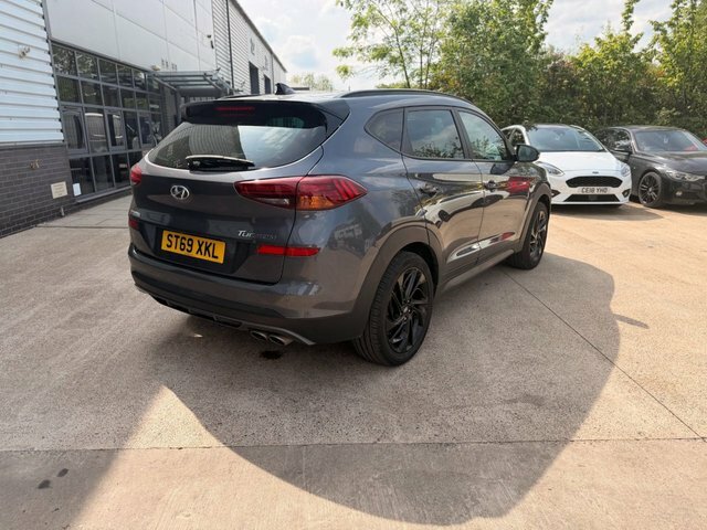 Hyundai Tucson 1.6 T-gdi N Line Suv Euro 6 Ss ST69XKL Grey #6