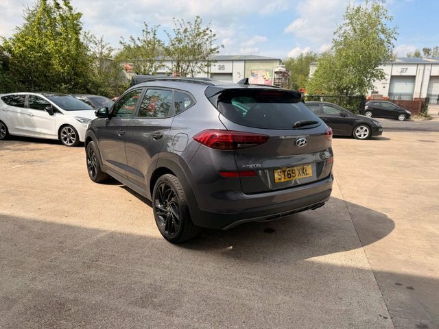 Hyundai Tucson 1.6 T-gdi N Line Suv Euro 6 Ss ST69XKL Grey #4