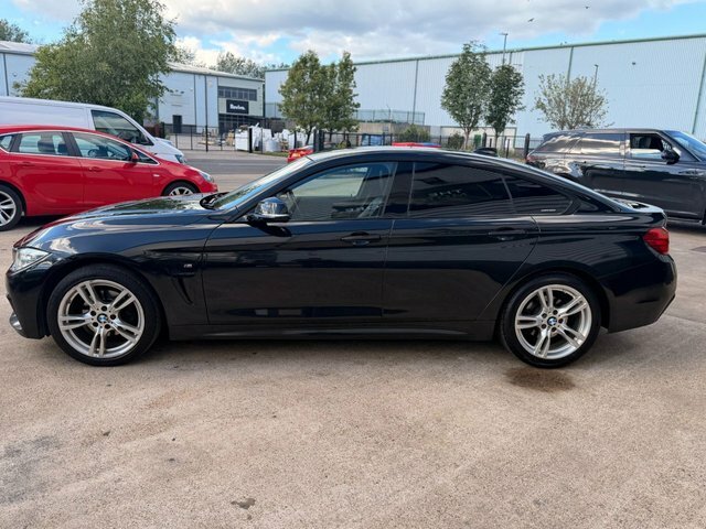 BMW 4 Series Gran Coupe 2.0 420D M Sport Hatchback Euro 6 Black #4