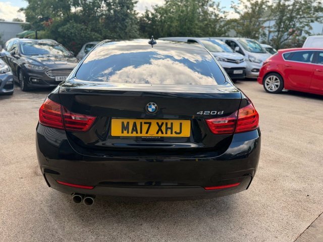 BMW 4 Series Gran Coupe 2.0 420D M Sport Hatchback Euro 6 Black #6