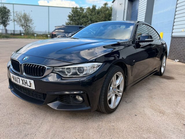 BMW 4 Series Gran Coupe 2.0 420D M Sport Hatchback Euro 6 Black #3