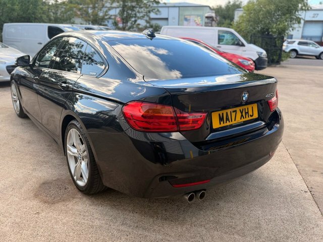 BMW 4 Series Gran Coupe 2.0 420D M Sport Hatchback Euro 6 Black #5