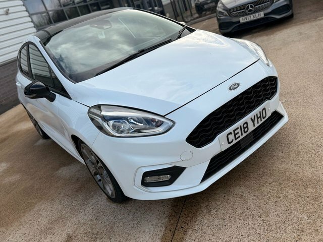Ford Fiesta 1.0T Ecoboost St-line X Hatchback Manua CE18YHO White #2