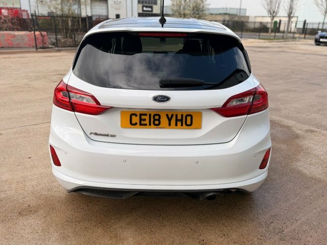 Ford Fiesta 1.0T Ecoboost St-line X Hatchback Manua CE18YHO White #6