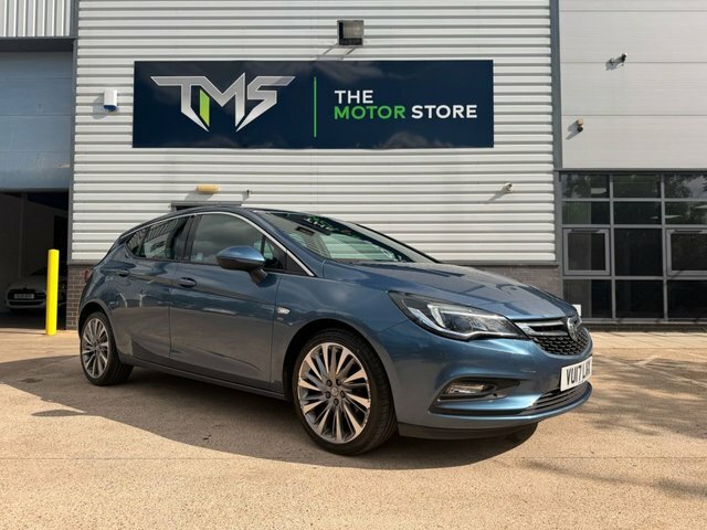 Vauxhall Astra 1.4I Turbo Sri Nav Hatchback Eur Blue