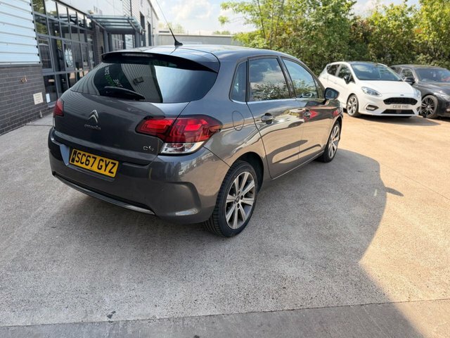 Citroen C4 1.6 Bluehdi Platinum Hatchback E Grey #6