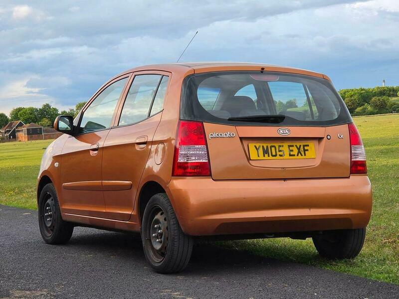 Kia Picanto 1.1 LX YM05EXF Orange #4