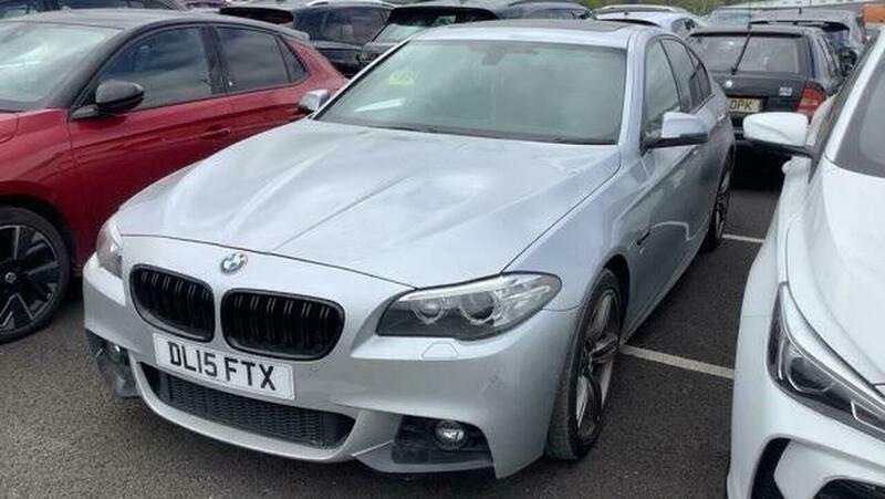 BMW 5 Series 3.0 535D M Sport Silver #2