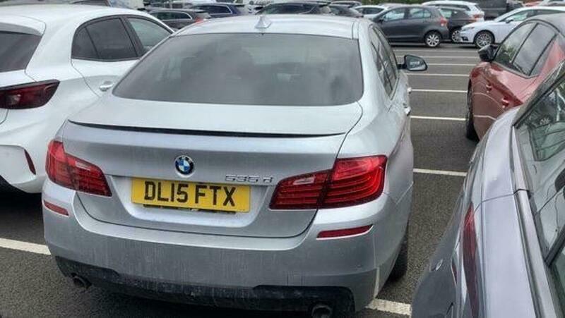 BMW 5 Series 3.0 535D M Sport Silver #4