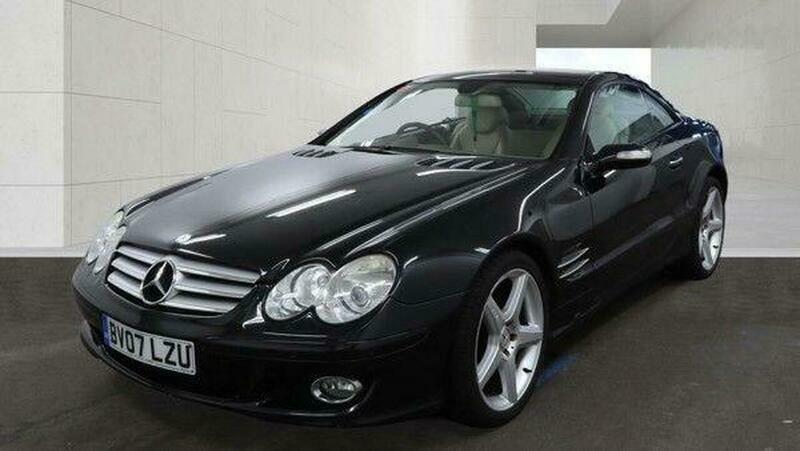 Mercedes-Benz SL Class 3.5 Sl350 7G-tronic Black #2