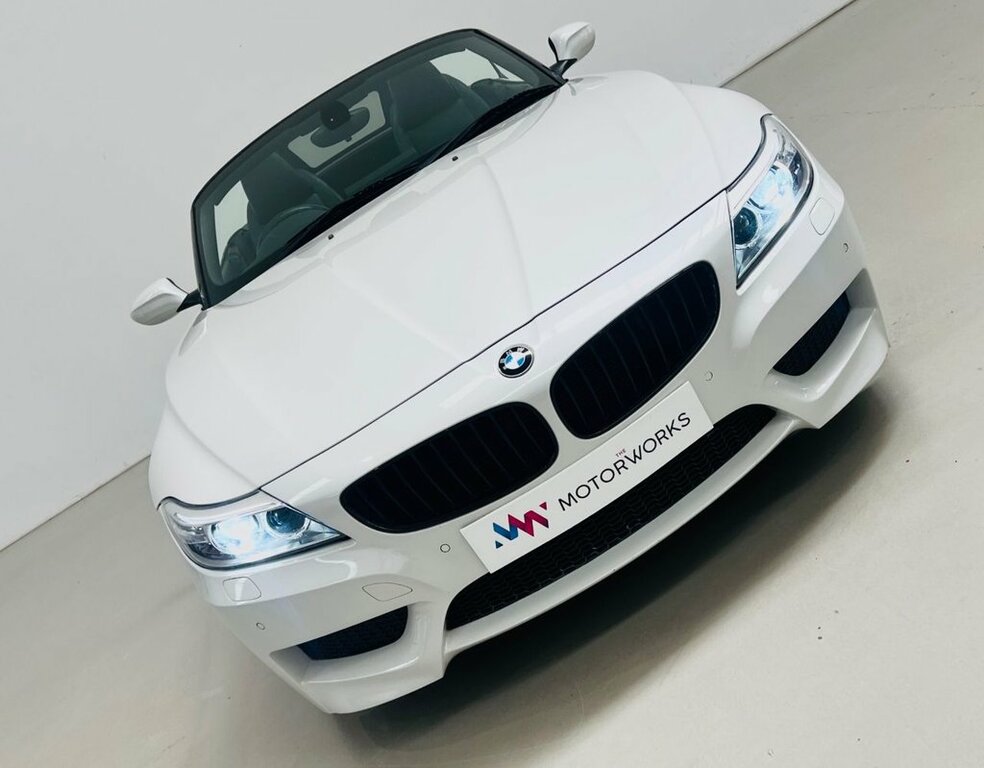 BMW Z4 Convertible White #30