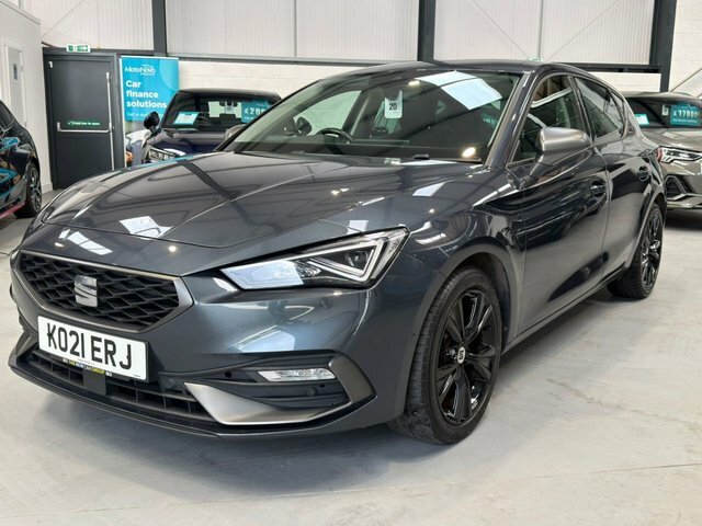 Seat Leon 2021 1.5 Etsi Mhev Fr Hatchback Hybrid Grey