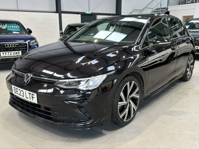Volkswagen Golf 2023 1.5 Etsi Mhev R-line Hatchback Hyb Black