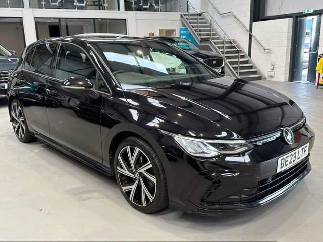 Volkswagen Golf 2023 1.5 Etsi Mhev R-line Hatchback Hyb DE23LTF Black #5
