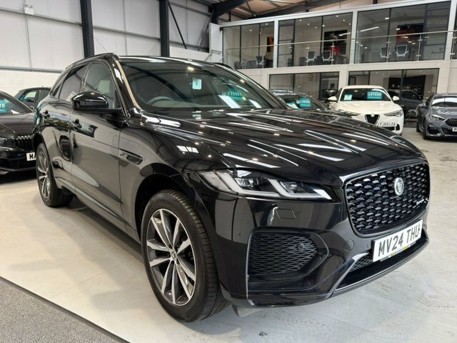 Jaguar F-Pace 2024 2.0 D200 Mhev R-dynamic Se Black Suv Dies Black