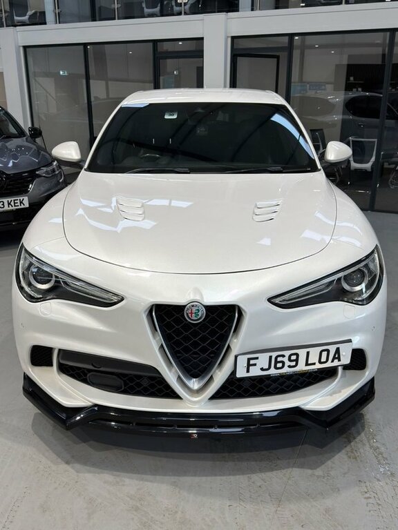 Alfa Romeo Stelvio 2019 2.9 V6 Bi-turbo Quadrifoglio Suv A FJ69LOA White #5